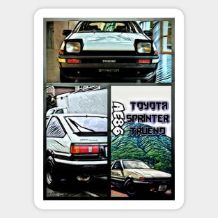 Toyota Trueno Sticker